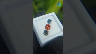 Natural Orange Garnet, Kornerupine & Spinel Faceted Gemstones for Jewelry Design