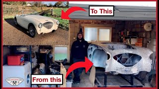 Our Restoration Journey from Rusty Wreck to the Bodyshop (Austin Healey 100/4)