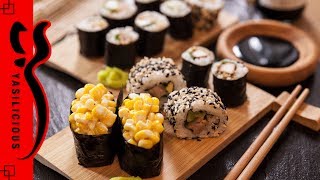 HANGOVER SUSHI – Sushi selber machen – Maki, Insideo Out Rolls, Gunkan Maki - Sushi ohne Fisch