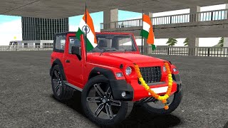 Dollar (Song) modified Mahindra Thar 😈 || Indian Car Simulator 3D || Android Gameplay