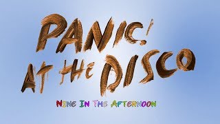 Panic At The Disco - Nine In The Afternoon (Kinetic Typography Motion Graphic Lyric Video)