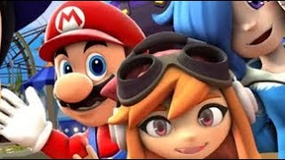 Meggy and Mario being siblings for 28 minutes and 53 seconds straight