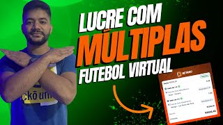 MÚLTIPLAS NO FUTEBOL VIRTUAL DA BETANO - OVER 1.5 GOLS