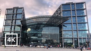 [4K] Berlin Central Station - Main Station (Berlin Hauptbahnhof) Walking 2020 Germany