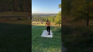 Throwing Discs - Keyes Peak - Florence, Wisconsin.