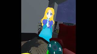 Baby android shadow and Maria look around the arc in vrchat