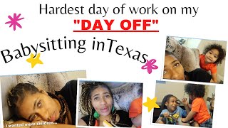 " I passed out from Baby sitting a 2 yr old that NEVER NAPS" -  DALLAS TEXAS Vlog Part