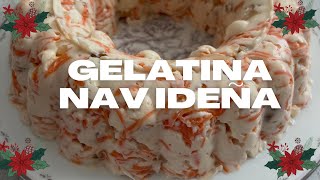 Gelatina navideña #postre #recetasnavideñas #vlogmas #recetasfaciles