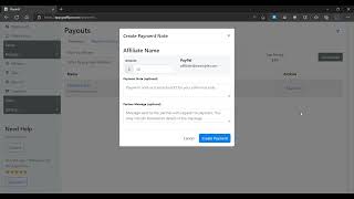 Payouts | Admin Panel | GoAffPro