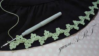 Lace Tape Botanical pattern Crochet