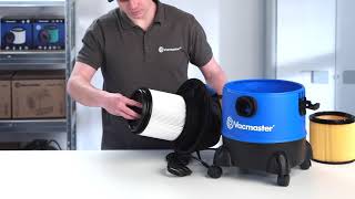 How To Change The Cartridge Filter In Your Vacmaster® Wet And Dry Vacuum Cleaner