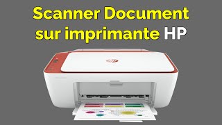 Comment scanner un document avec une imprimante HP