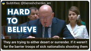 Russian Ambassador to UN Blames Ukraine for What Russians Actually Do