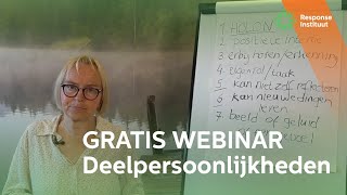 Webinar werken met delen