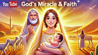 the story of  Sarah: Overcoming Adversity and Experiencing God's Miracle |#biblestory #faithfigures