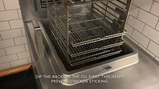 Velocity - Seasoning the Cooking Racks