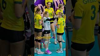 Aussie volleyball under 18 years old girls 2024