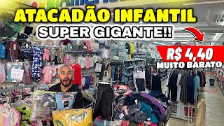 ATACADÃO INFANTIL NO BRÁS - MEGA LOJA De ROUPAS INFANTIL Atacado No Brás SP Infanto Juvenil ATACADO