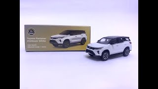 Unboxing One & Only Toyota Fortuner 2023 LTD by PARA 64 l 1:64 l Diecast car garage