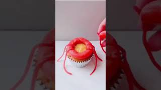 Make a octopus 🐙 Cupcake 🧁😍  #Shorts