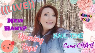 ((LIVE)) DID I GET A NEW BABY?! PLUS MARSHALLS HAUL