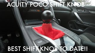 Unboxing and Installing | Acuity Poco Low Profile Shift Knob On My |10TH Gen Honda Civic SI