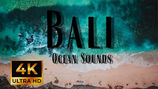 Bali Ocean Sounds,Nature Sounds.Relaxing,Meditation,Yoga,Study,Chill,Background Sounds 🌊🌊🌴🌴🌊🌊