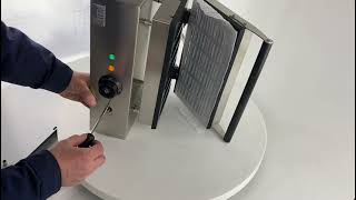 How to change a timer | AP-503 ALDKitchen Waffle on a Stick maker