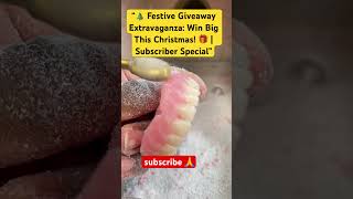 “🎄 Festive Giveaway Extravaganza: Christmas! 🎁 | Subscriber Special”#fypシviral #shortvideo