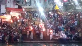 Ganga AArti Haridwar Har ki Pauri 2019