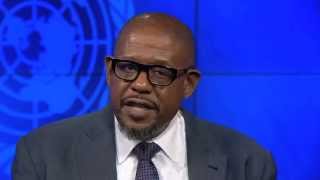 Forest Whitaker speaks about the campaign "Children, Not Soldiers"