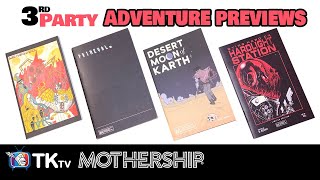 MOTHERSHIP 3rd Party Adventure Previews (part 1) | TKtv Mothershow