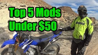 Top 5 Budget Dual Sport Mods