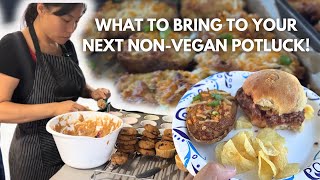 EASY PLANT BASED RECIPES FOR NON VEGAN POTLUCKS