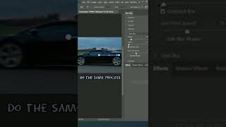 How to Make Speed Effect Car in Photoshop | #short #photoshoptricks