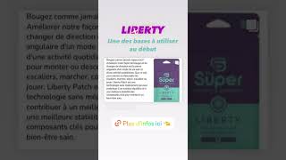 🌀LIBERTY patch - Équilibre et stabilité - Gestion de la douleur* Récupérer plus rapidement