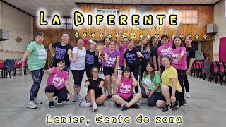 La diferente - Lenier, Gente de zona | Eri Benitez - Zumba coreo