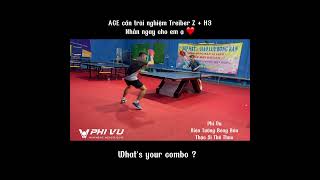 I use DHS H3 on my FH, and you? #shorts #bongban #phivubongban #phivushop #tabletennis #pingpong