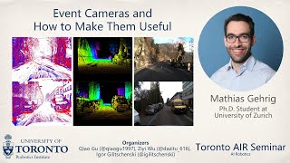 Mathias Gehrig on Event Cameras and How to Make Them Useful | Toronto AIR Seminar