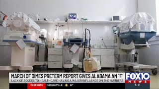 ‘We can’t ignore it’: March of Dimes grade report gives Alabama an F for preterm births