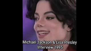 Michael Jackson & Lisa Presley Interviews (1995) #foryou #michaeljackson #lisamariepresley