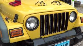 Jeep Wrangler TJ Update #18 "Good paint job & grill looking sweet"