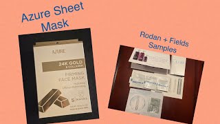 A little late. 💜Mask Monday💜RodanandFields samples  #maskmondayladies  #maskmondayfriends