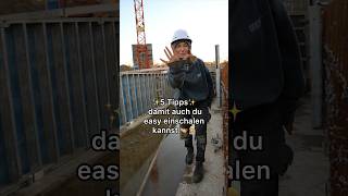 #baustelle #handwerk #maurer #fun #tutorial #skills #tipps #girl #bricklayer #bau #shorts