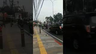 situasi arus lalulintas di jalan Kartini Depok dari arah Margonda menuju ke GDC #lalulintas #shorts