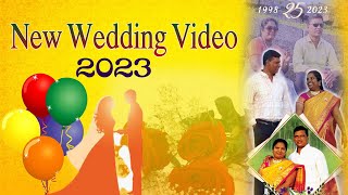 WEDDING VIDEO 2023 | 25 YEARS CELABRATIONS | PJ MUSIC | NEW SONG