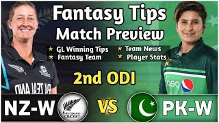 NZ W vs PK W 2'nd ODI Dream11 Team, NZ W vs PK W Dream11, NZ W vs PK W Dream11 Prediction TodayMatch