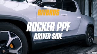 Rivian R1T Rocker Protection - PPF Install Guide - RIVBROS