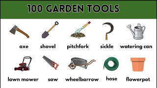 garden tools vocabulary list