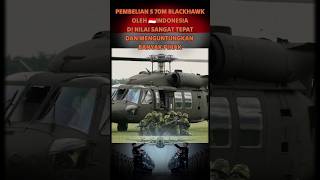 Pembelian helikopter S 70M blackhawk dinilai tepat dan menguntungkan banyak pihak